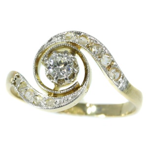 Spiral of Love: Belle Époque s Tourbillon Diamond Ring